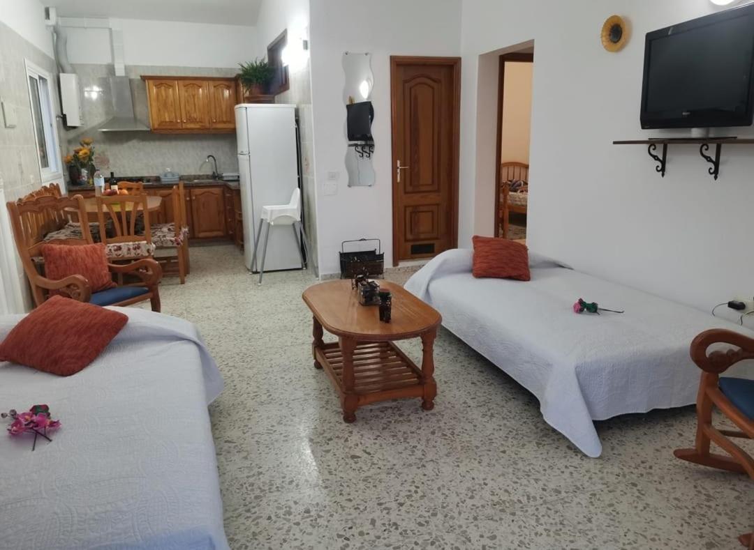 Chalet Con Jacuzzi Climatizado, Barbacoa Y Cerca De La Playa Abades  Dış mekan fotoğraf